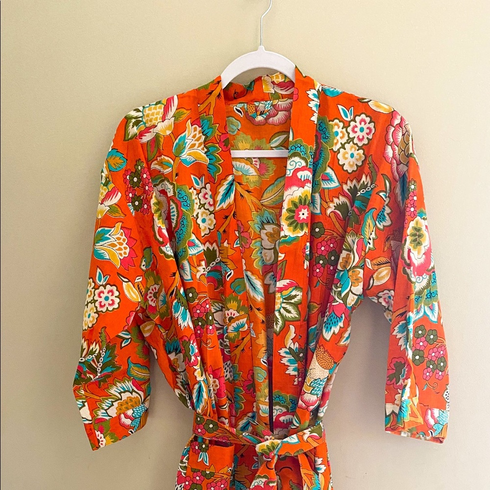 Vibrant beautiful kimono